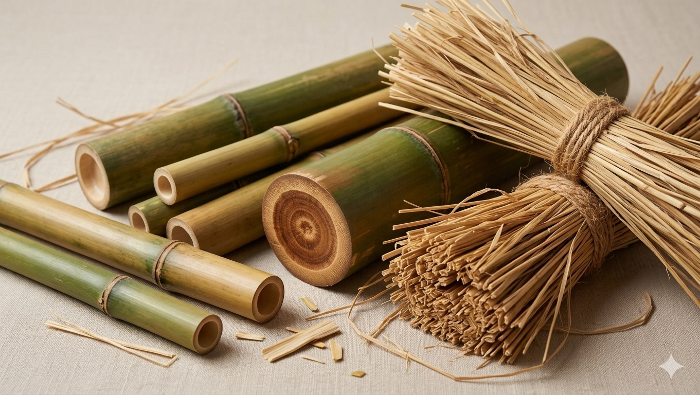Bambu & Palha